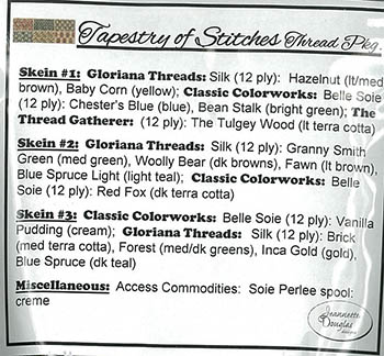 Tapestry Of Stiches Emb Pack